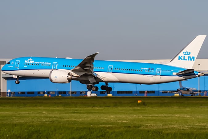 KLM ボーイング787-9